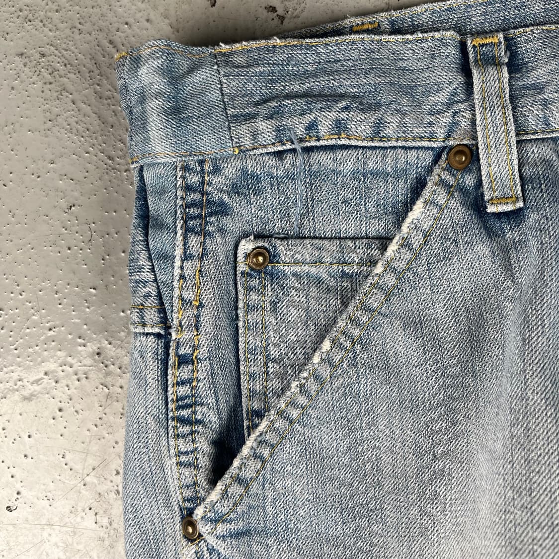 지스타 로우 엘우드 라이트 워시 데님 상품이미지6