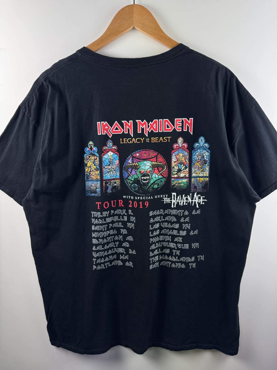 Iron Maiden 부틀렉 밴드티셔츠2132 상품이미지5