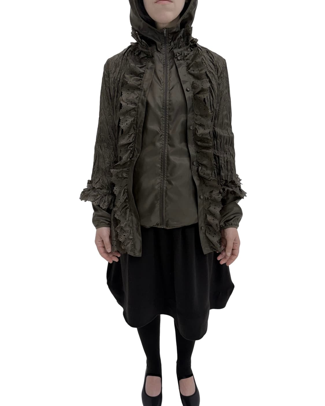 에옹쓰 Uls Mountain Skirt / Deep Dark 상품이미지2