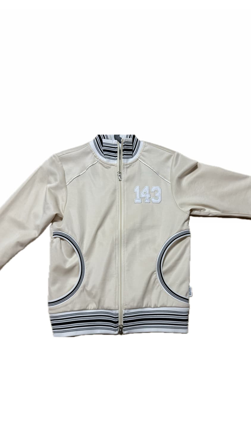 스컬프터 Stripe Track Zip-Up Raw 상품이미지1