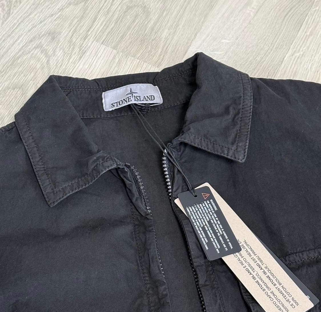 스톤아일랜드 오버셔츠 L 블랙 26ss 새상품 상품이미지1