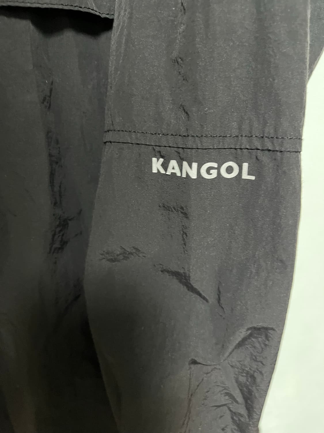 캉골 블랙 아노락 바람막이 상품이미지3