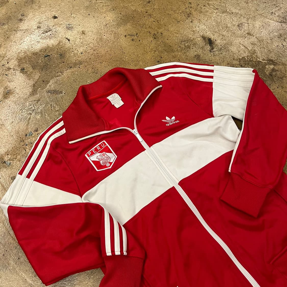 아디다스 페루 레드 져지 트랙탑 95 상품이미지1