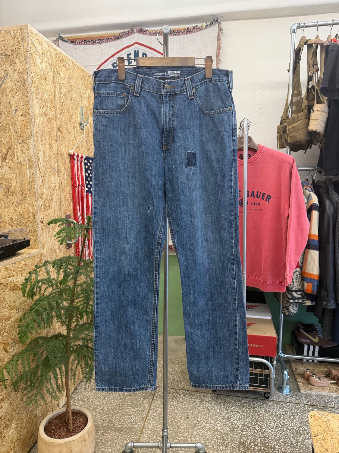 칼하트 릴렉스드핏 데님팬츠 상품이미지1