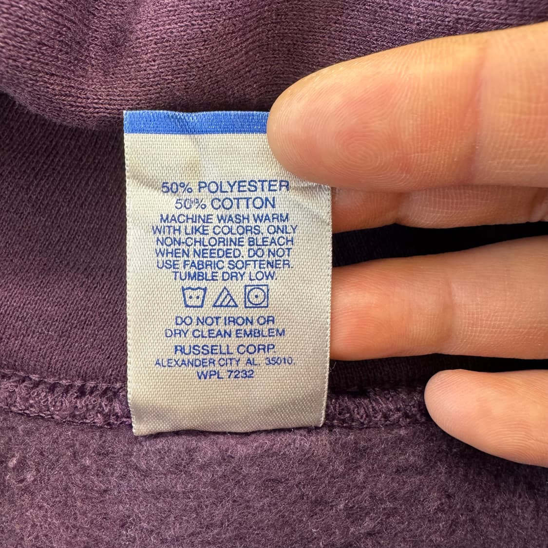 90s 러셀 빈티지 스웻 후드티 (2XL)   상품이미지6