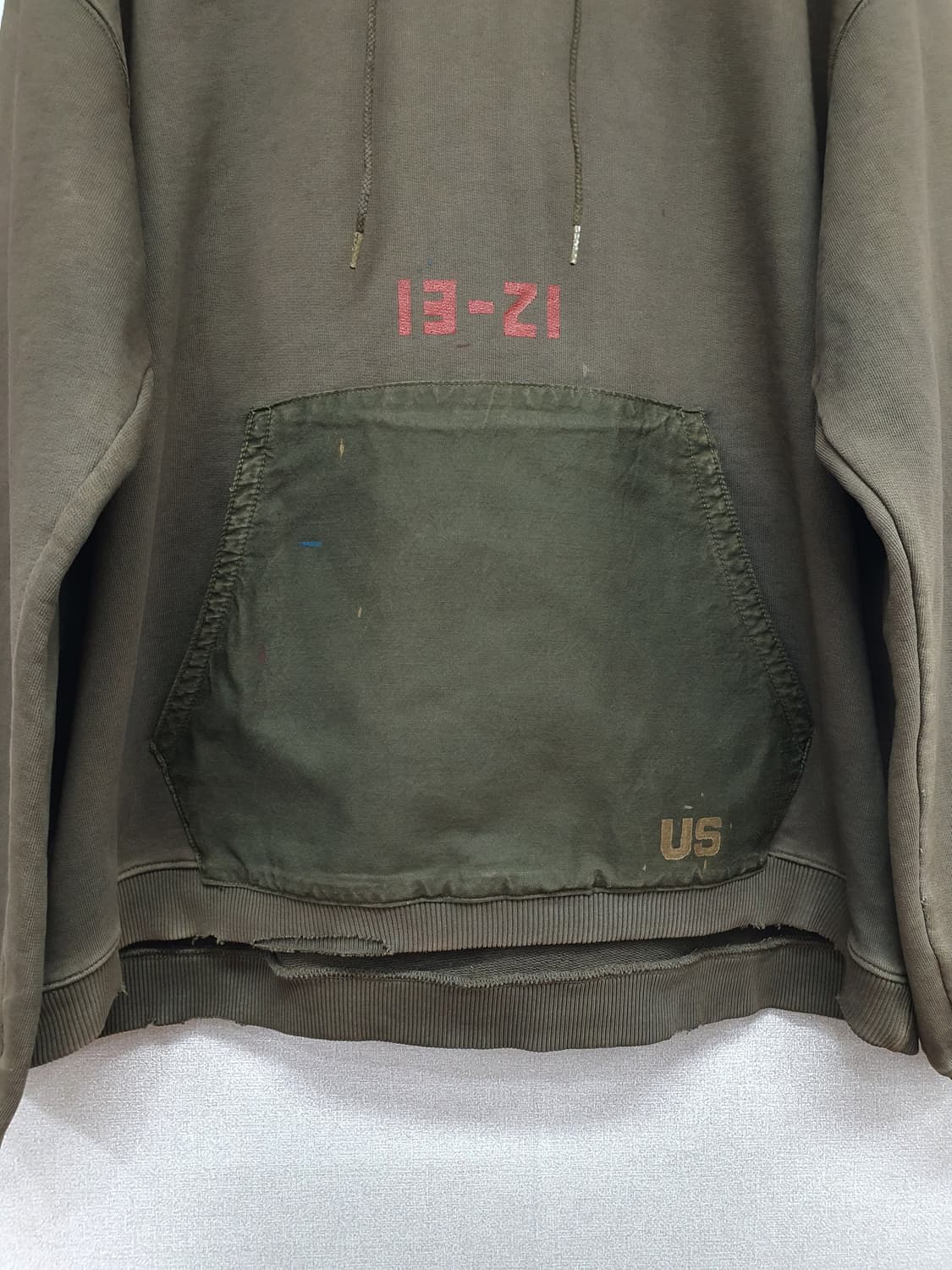 나이젤카본 후디 빈티지 커스텀 [ 밀리터리 테이스트] 상품이미지4