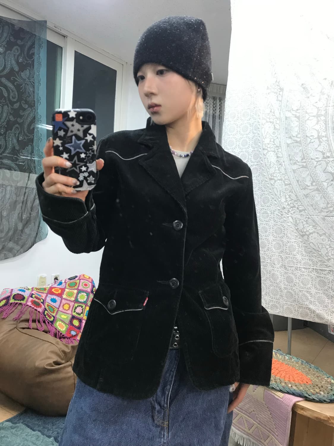 리바이스 여성 골덴 코듀로이 블레이저  상품이미지2