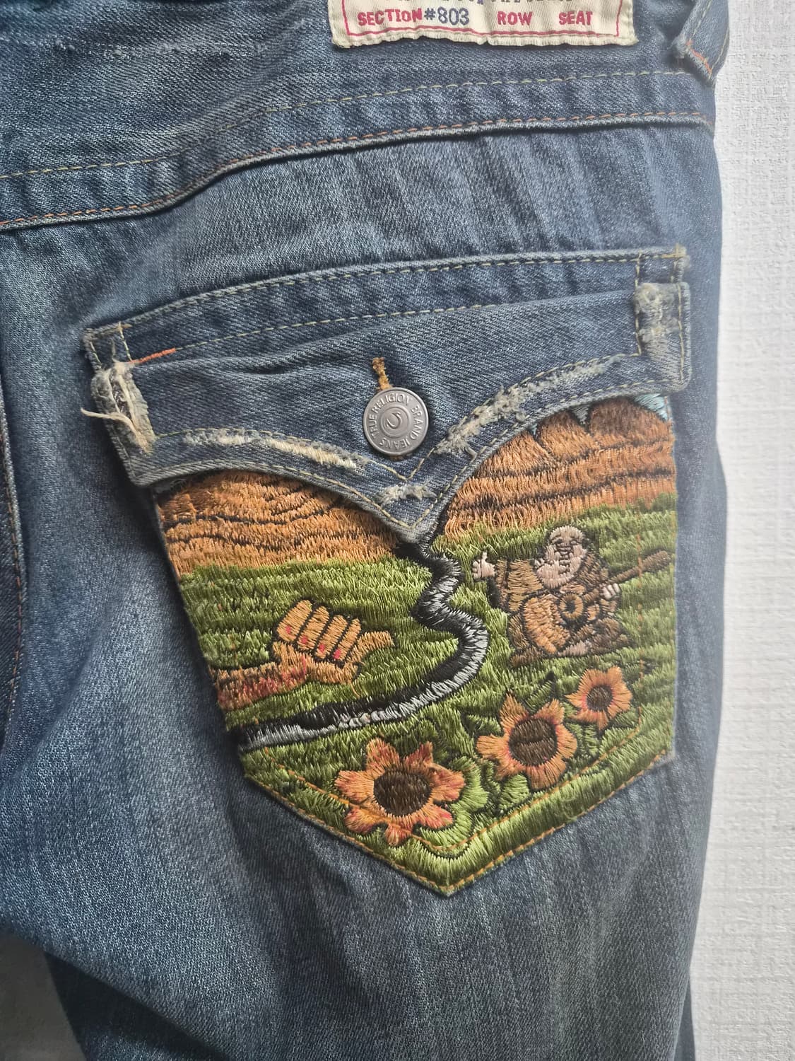 34) 트루릴리전 조이 #803 부츠컷 데님 팝니다 상품이미지3