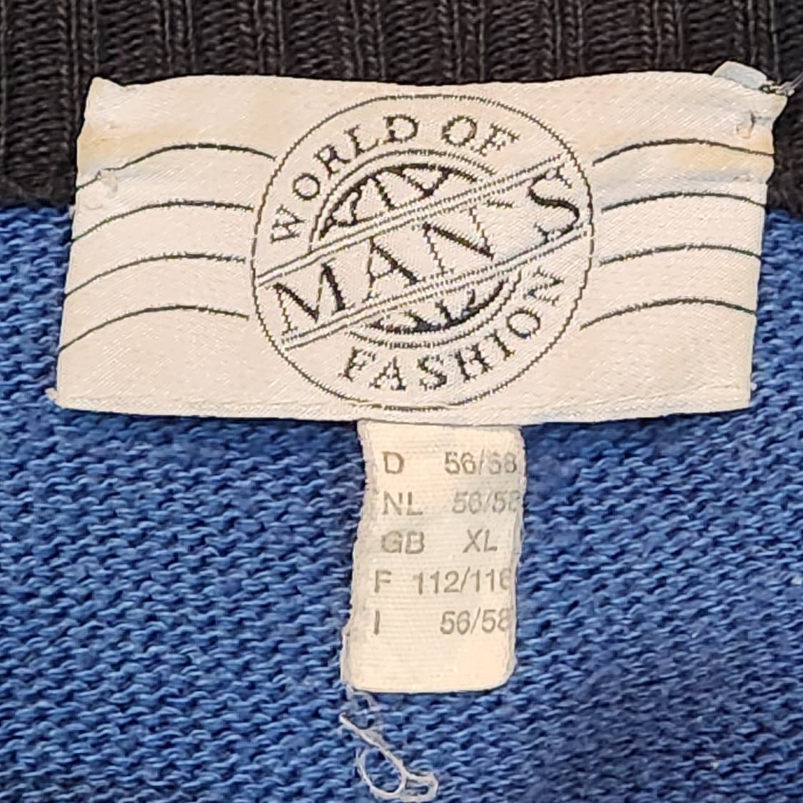 빈티지 패턴 니트 스웨터 (XL) 상품이미지3