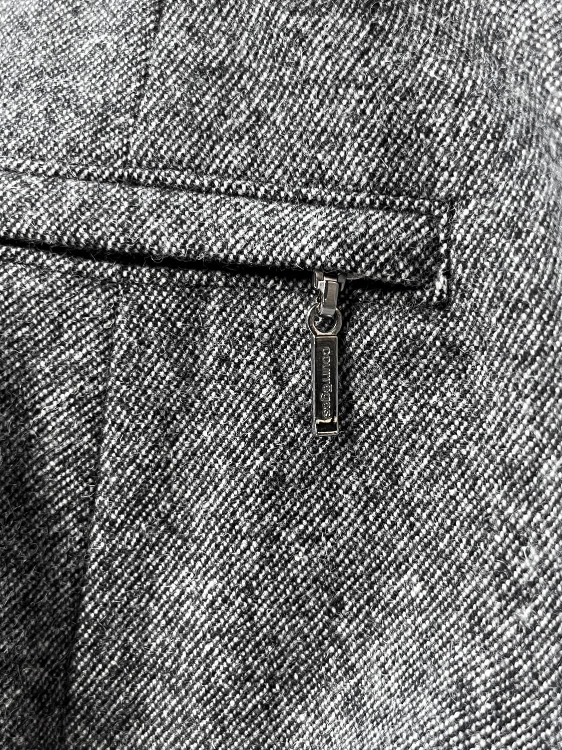 꾸레쥬 투포켓 스커트 그레이 상품이미지7