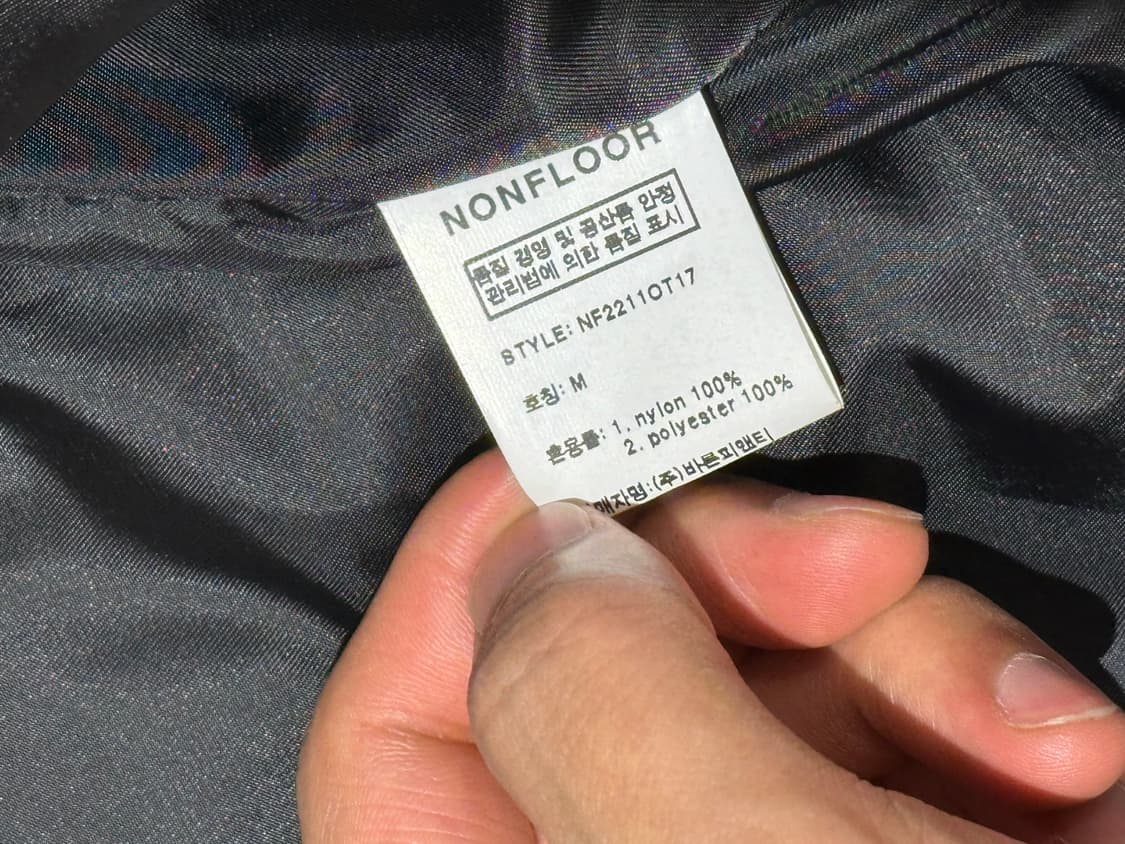 논플로어 베스트 M 조끼 블랙 상품이미지3