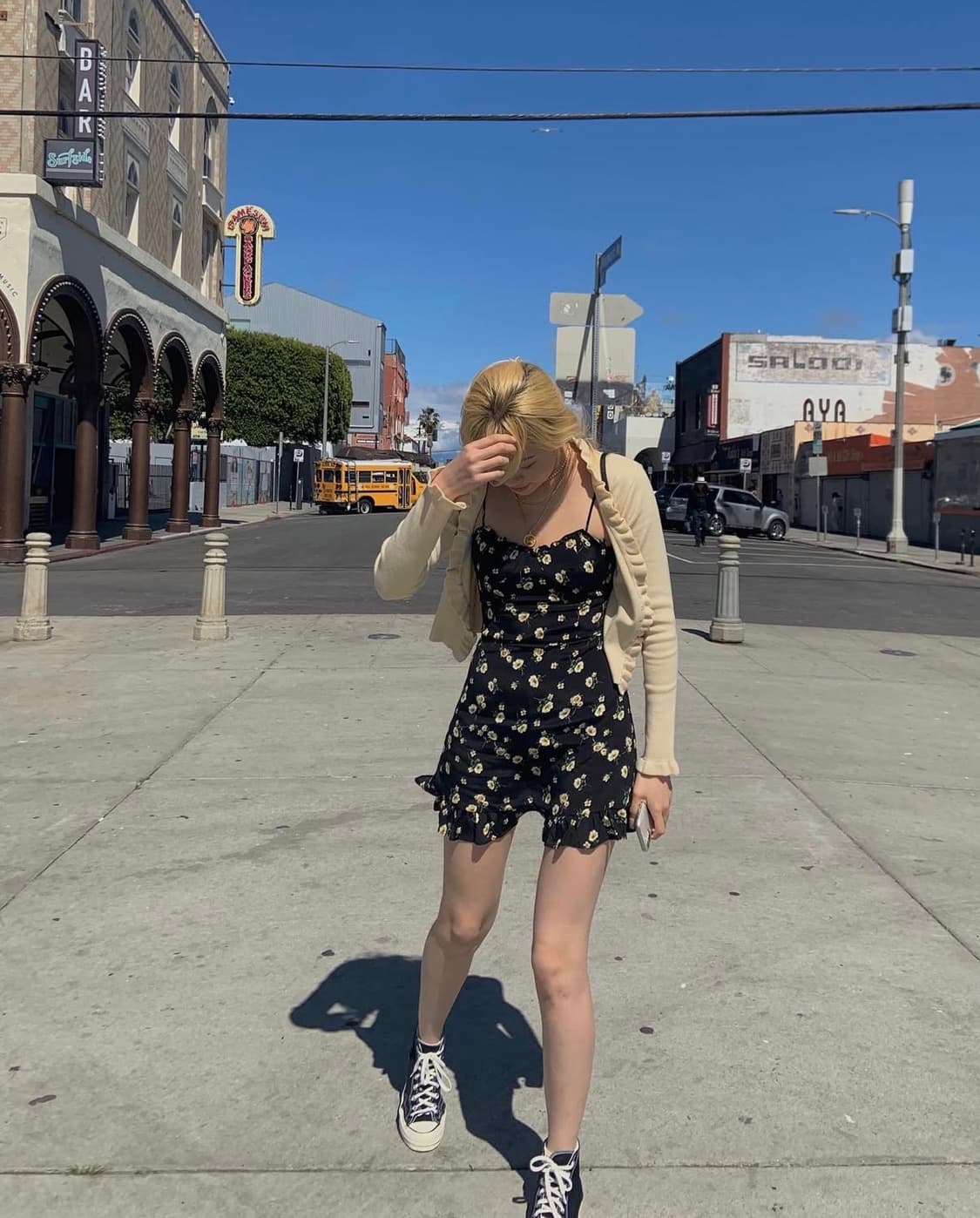 Spooning mini dress 스푸닝 미니 원피스 상품이미지1