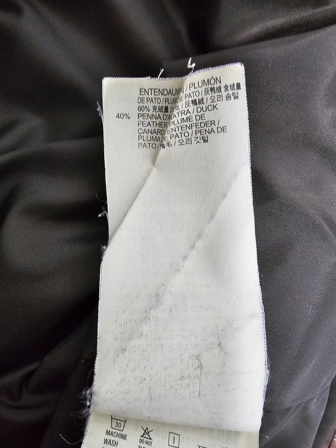 캘빈클라인 덕다운패딩 XL 상품이미지4