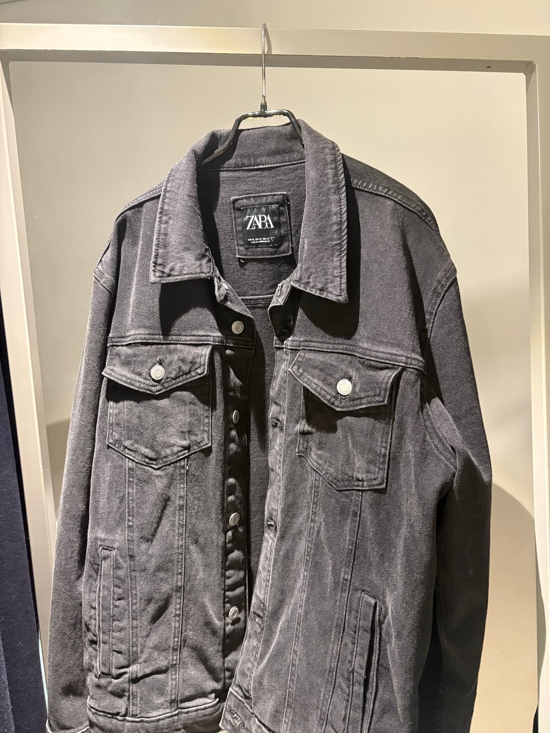 자라 남성 데님 자켓 XL 상품이미지1