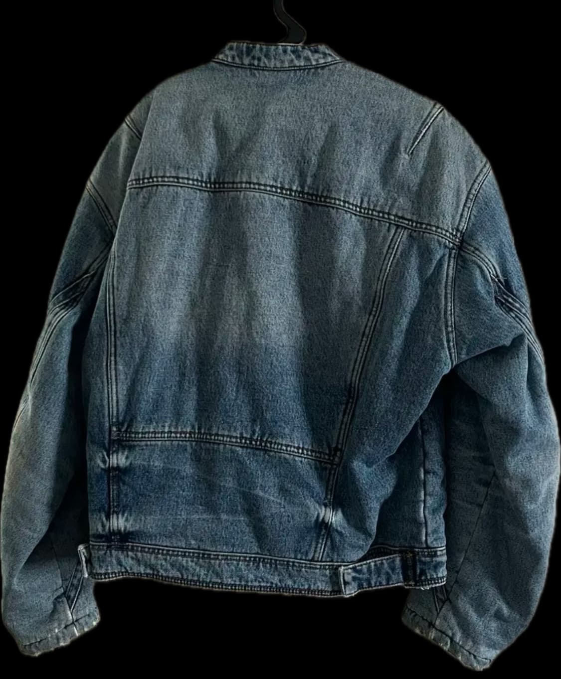 쿠어 데님 바이커 자켓 M 상품이미지2