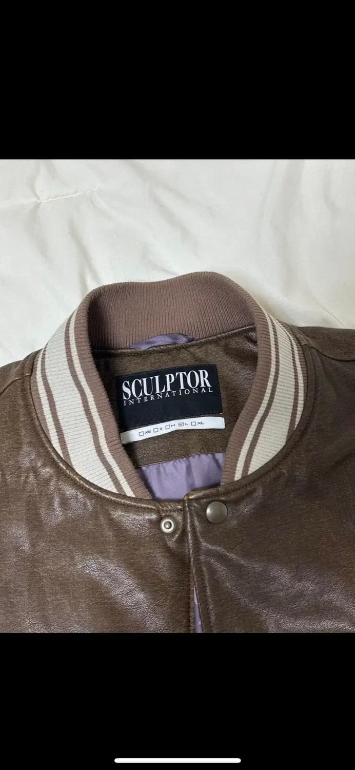 스컬프터 비건레더바시티자켓 상품이미지3