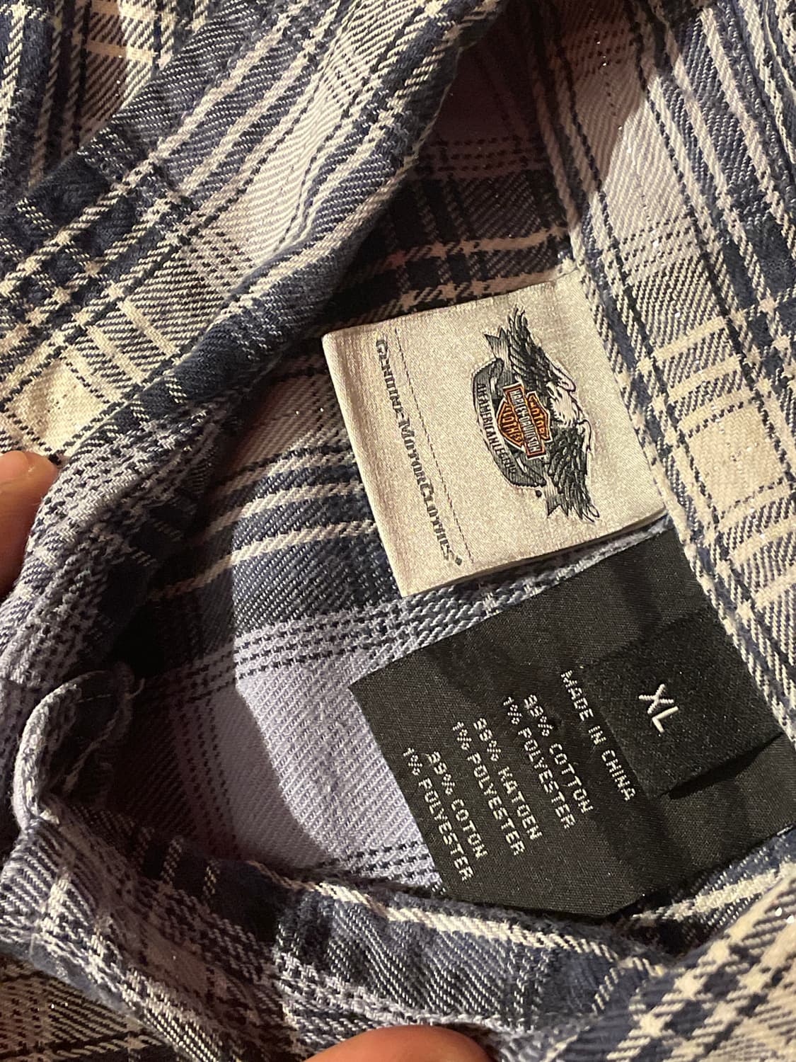 할리데이비슨 플란넬 셔츠 상품이미지3