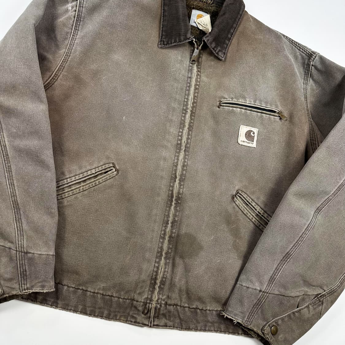 90s 칼하트 OG J43 구형 디트로이트 워크자켓 L 상품이미지4