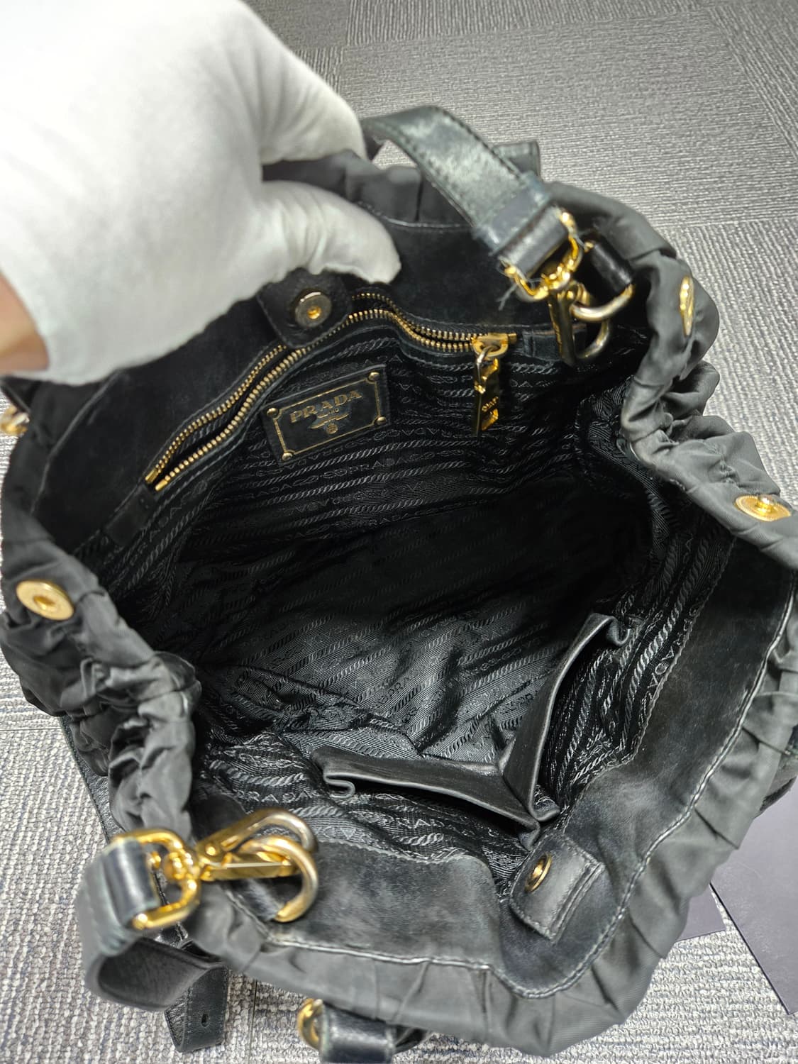 [특가][정품]프라다 고프레 숄더백 상품이미지7