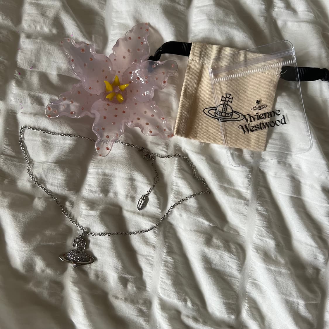 비비안웨스트우드 아그나사 바스 릴리프 네크리스 상품이미지9