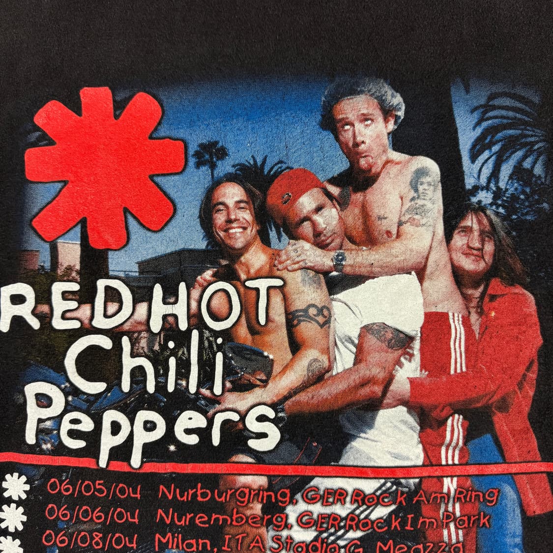 빈티지 2004 레드핫칠리페퍼스 유럽투어 티셔츠 RHCP 상품이미지7