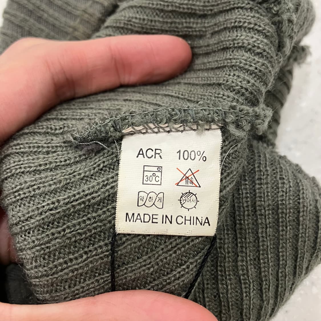 258 노스페이스 로고 비니 상품이미지2