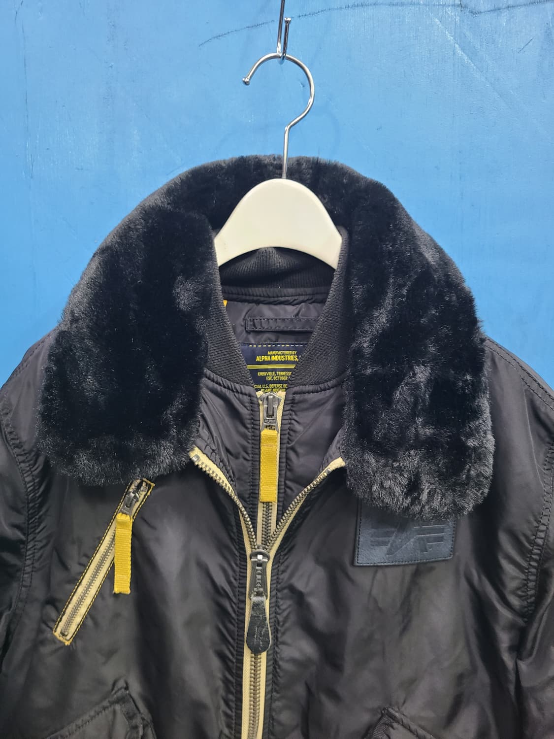 희귀 알파인더스트리 ma-1 b15  항공봄버점퍼 상품이미지2