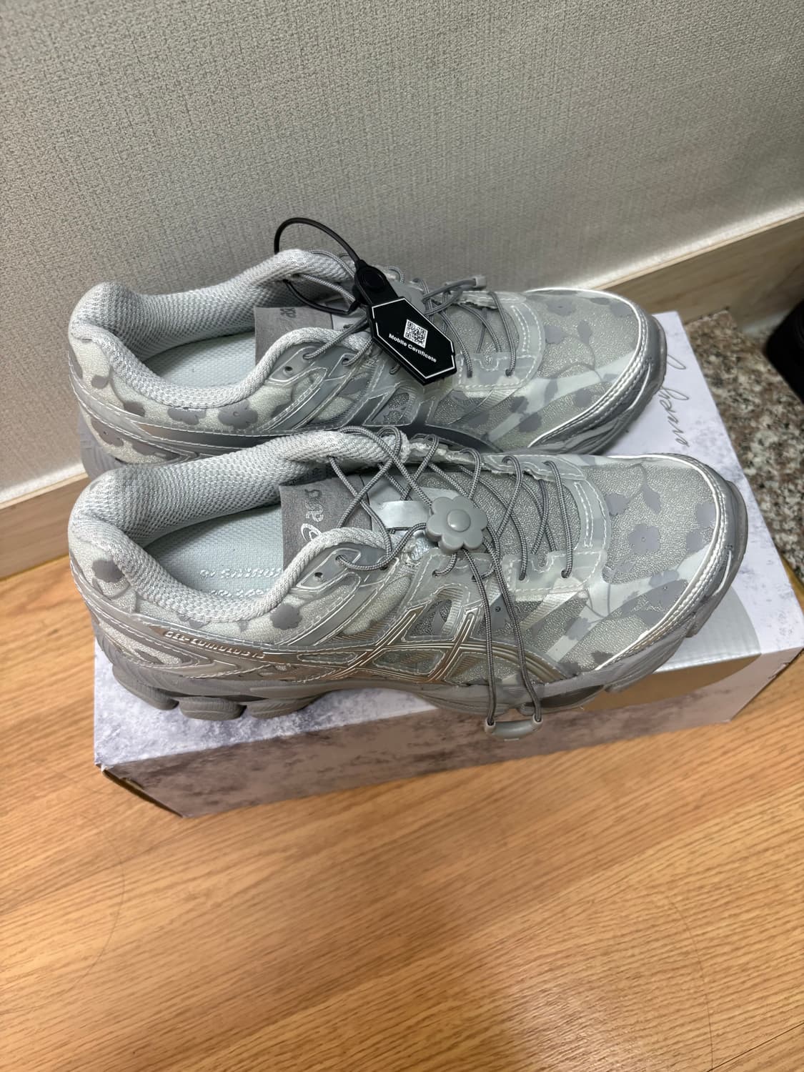 아식스 x 세실리에 반센 젤 큐물러스 16 그레이 상품이미지2