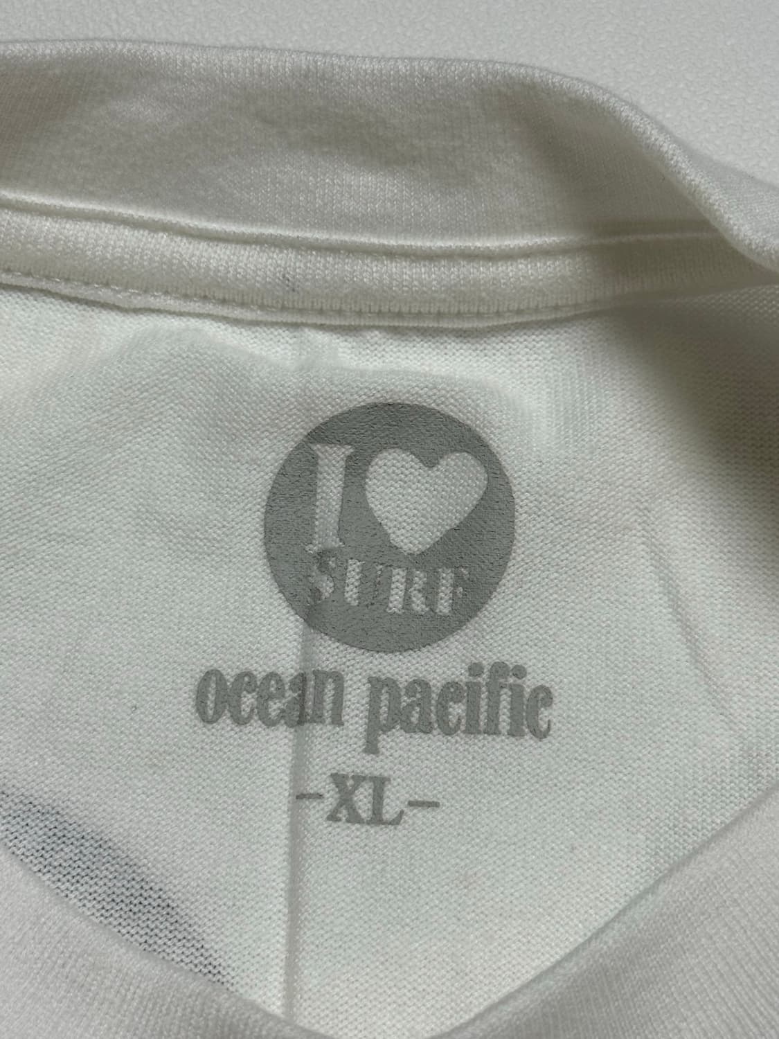 Ocean Pacific 빈티지 알파벳 포인트 반팔 티셔츠 XL 상품이미지7