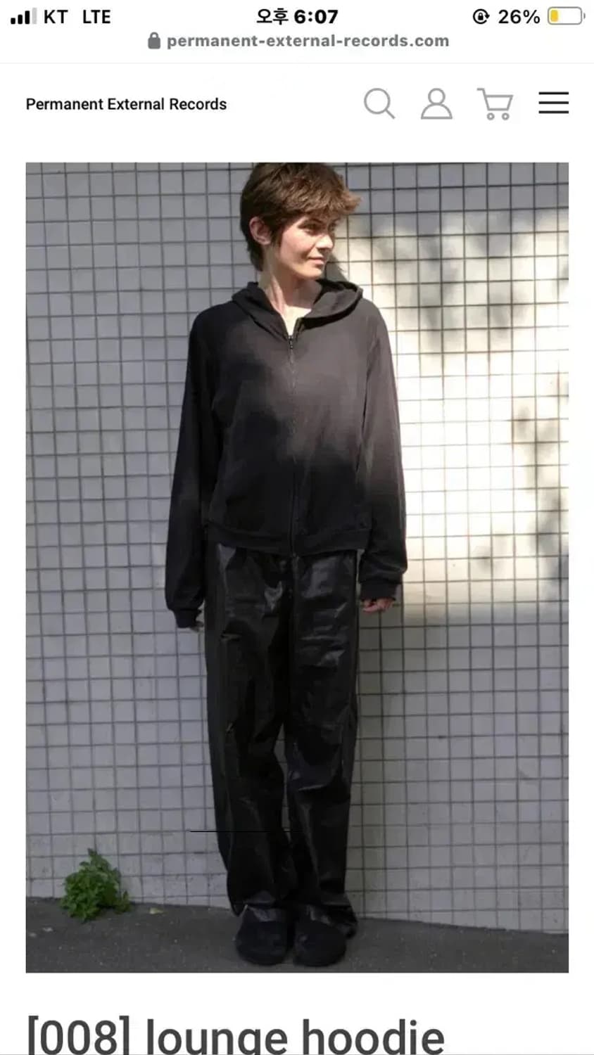 머듈 후드 블랙 4 상품이미지1