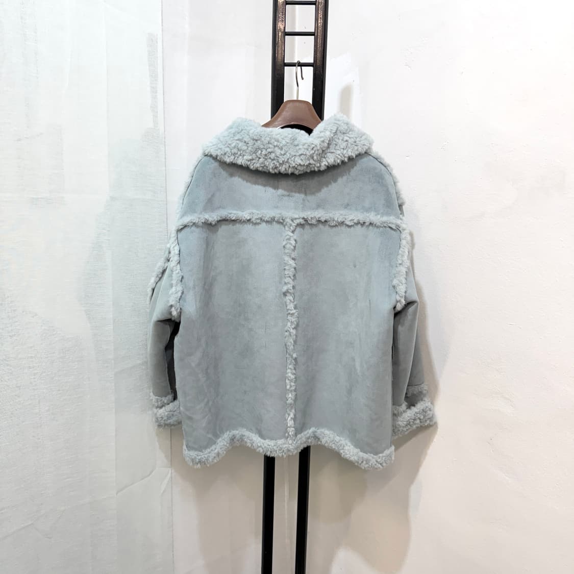 (무배)그로브스토어 GROVE 양면 리버시블 무스탕자켓 4134 상품이미지5