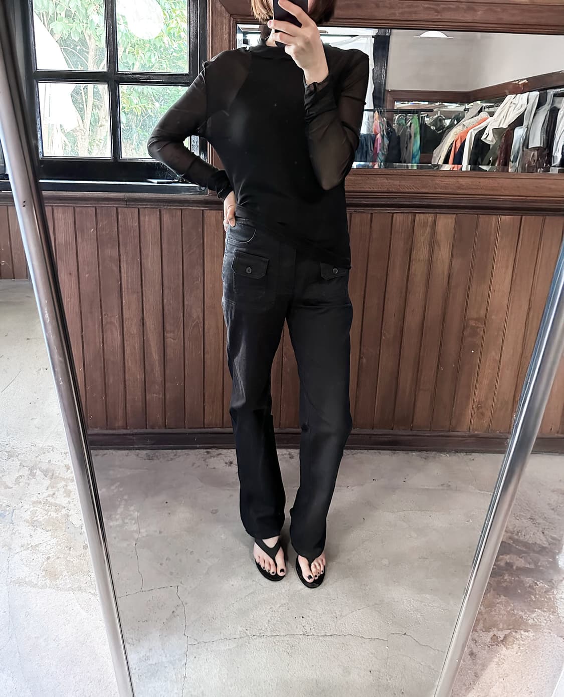 PRADA cotton straight pants 상품이미지2