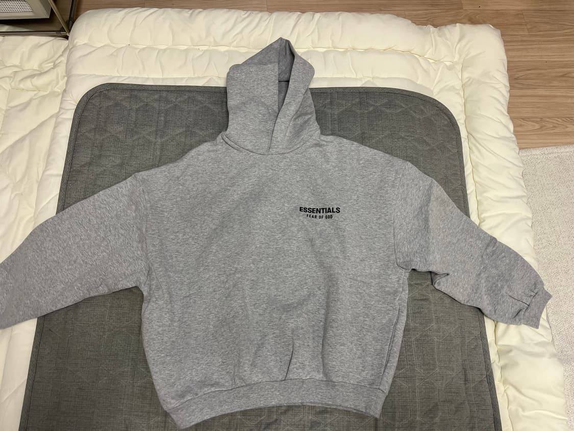 에센셜 피어 오브 갓 후드티 그레이 S 24FW 상품이미지1