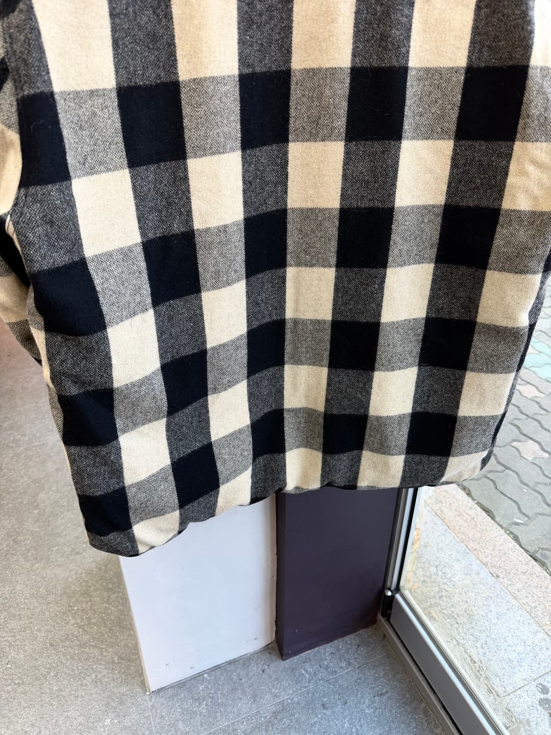 L/ R13 알써틴 구스다운 버팔로 울 패딩점퍼 상품이미지8