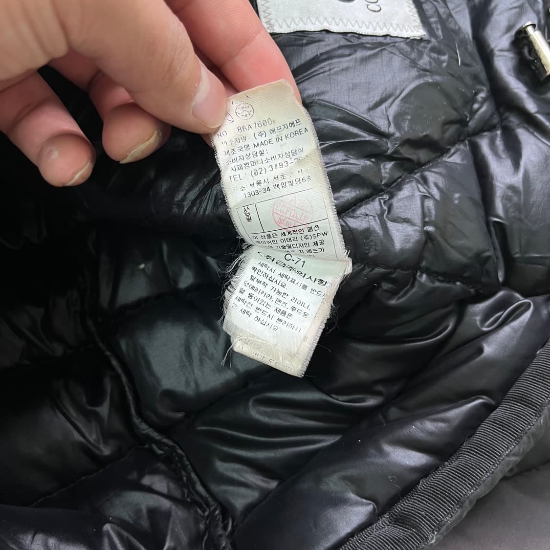 95 CP컴퍼니 덕다운 경량 패딩 상품이미지8