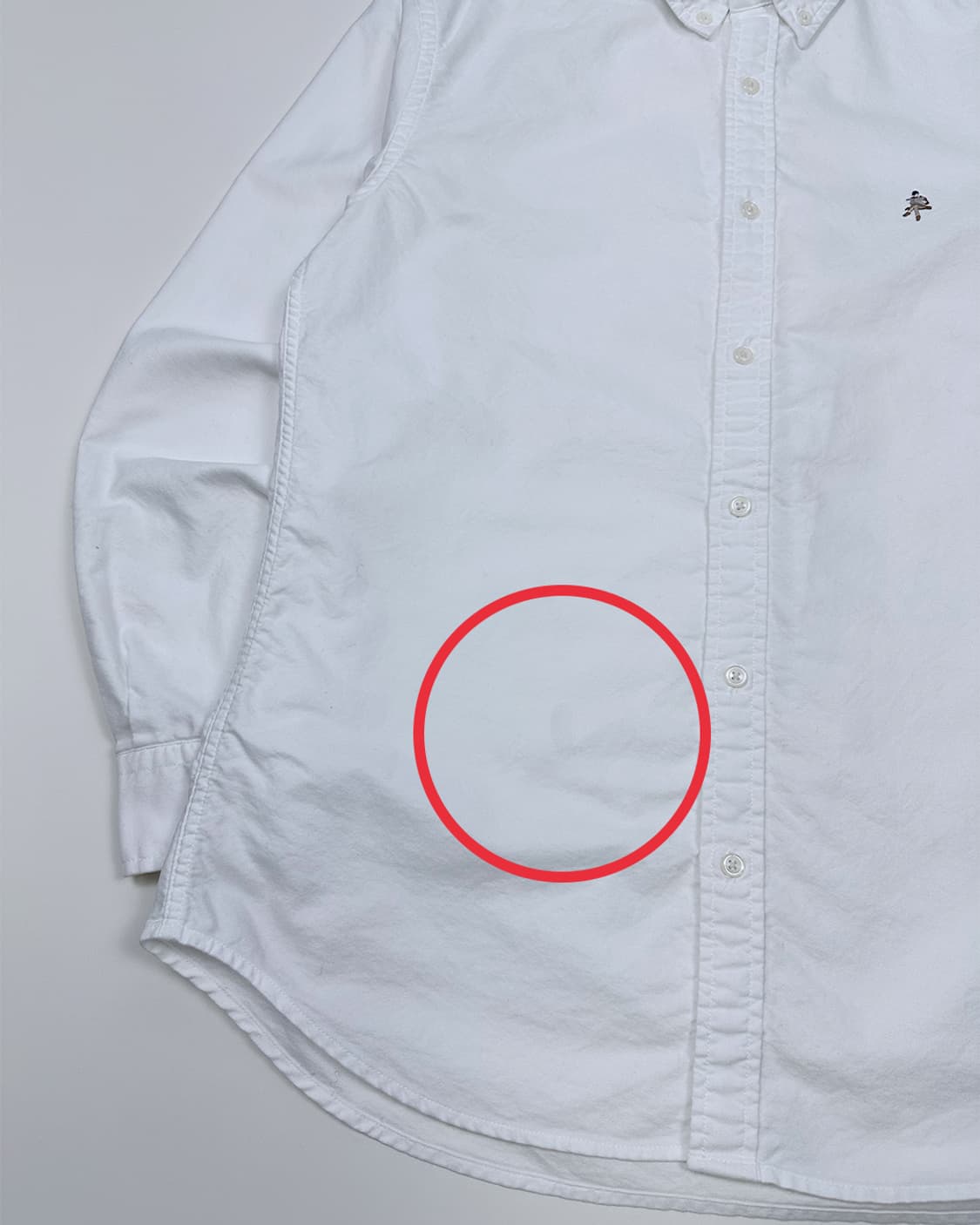 올젠 커스텀핏 셔츠 화이트 상품이미지4