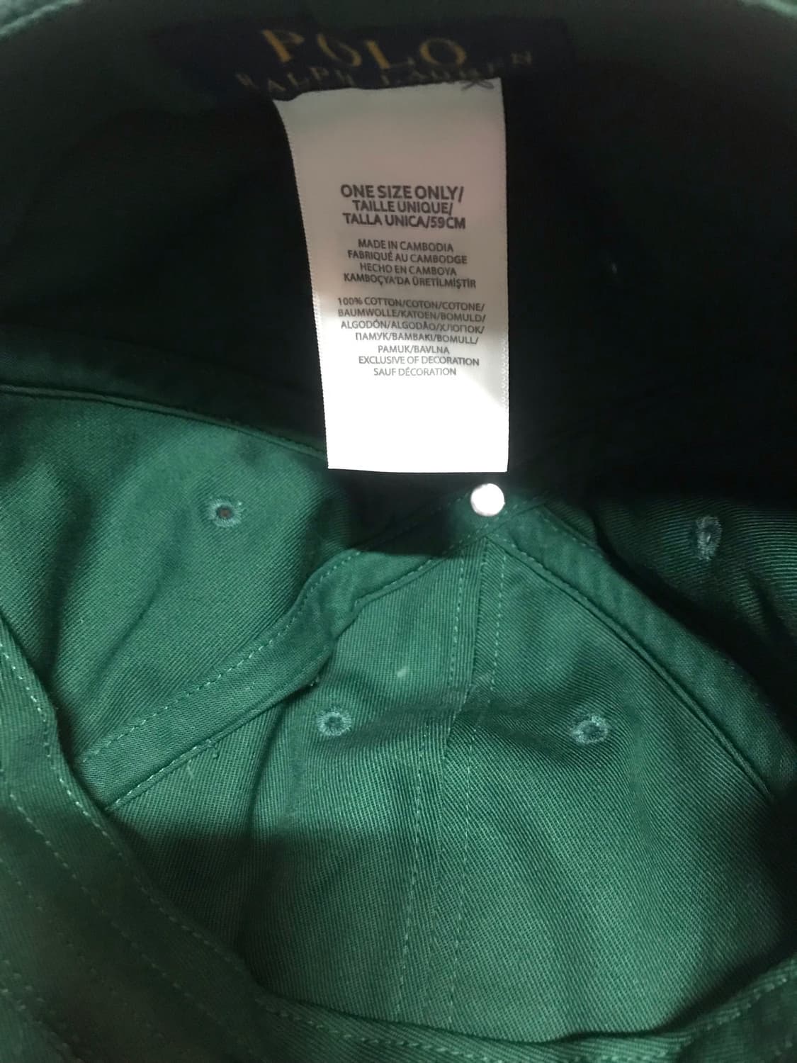 폴로랄프로렌 울펠트볼캡 상품이미지4