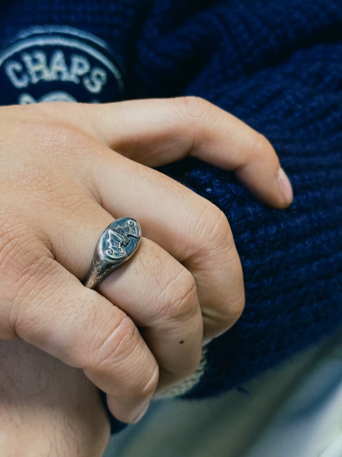 빈스가레지 x ATSA 박쥐패턴 링 상품이미지8