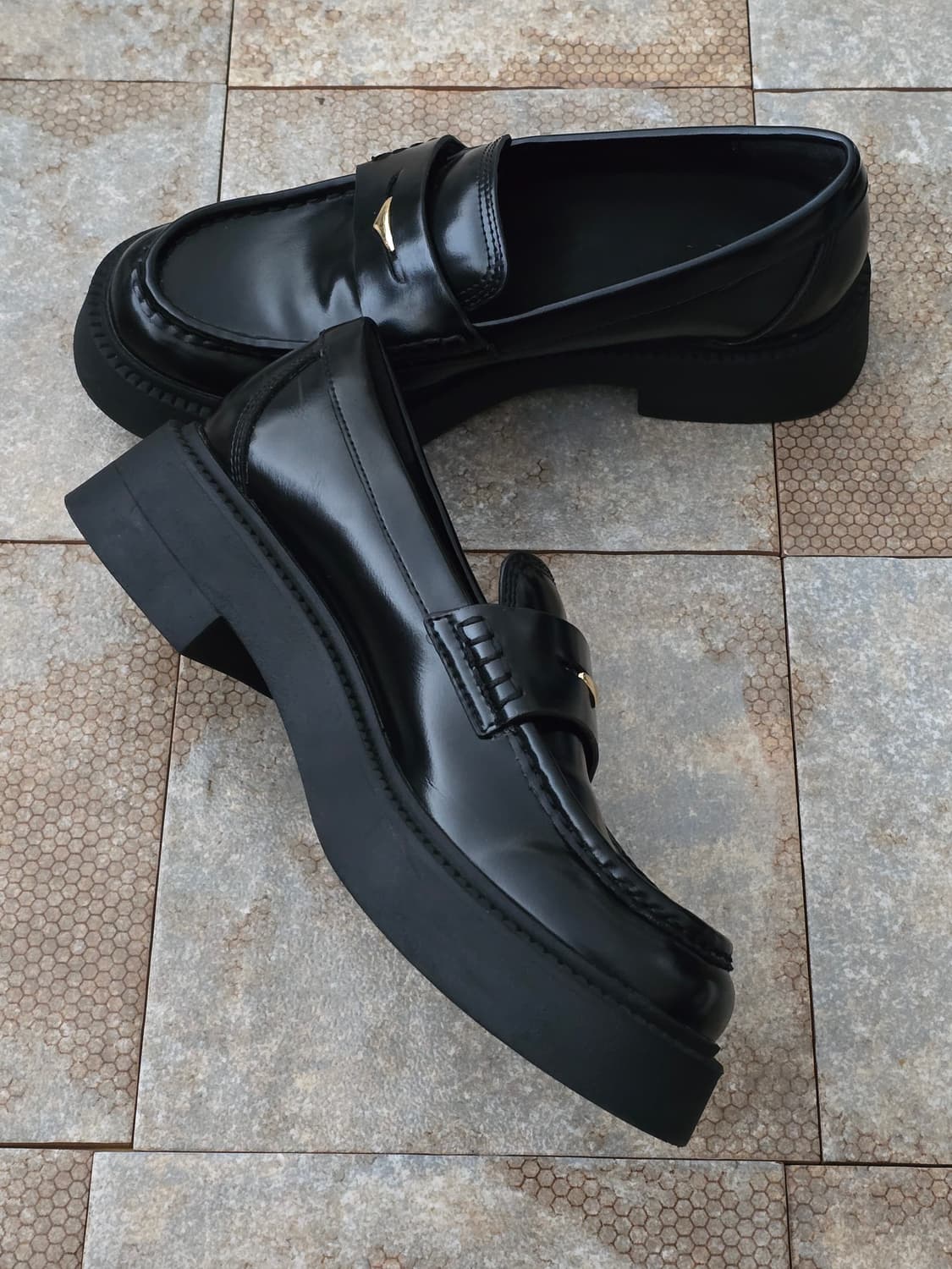 (240)자라 볼륨 구두창 로퍼 구두 상품이미지4