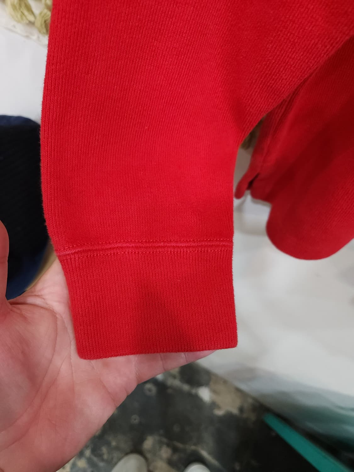 폴로 랄프로렌 레드 반집업 맨투맨

 상품이미지7