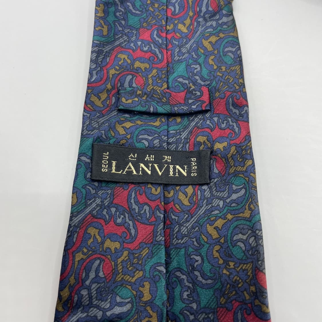 64) (LANVIN) 랑방 패턴 넥타이 상품이미지5
