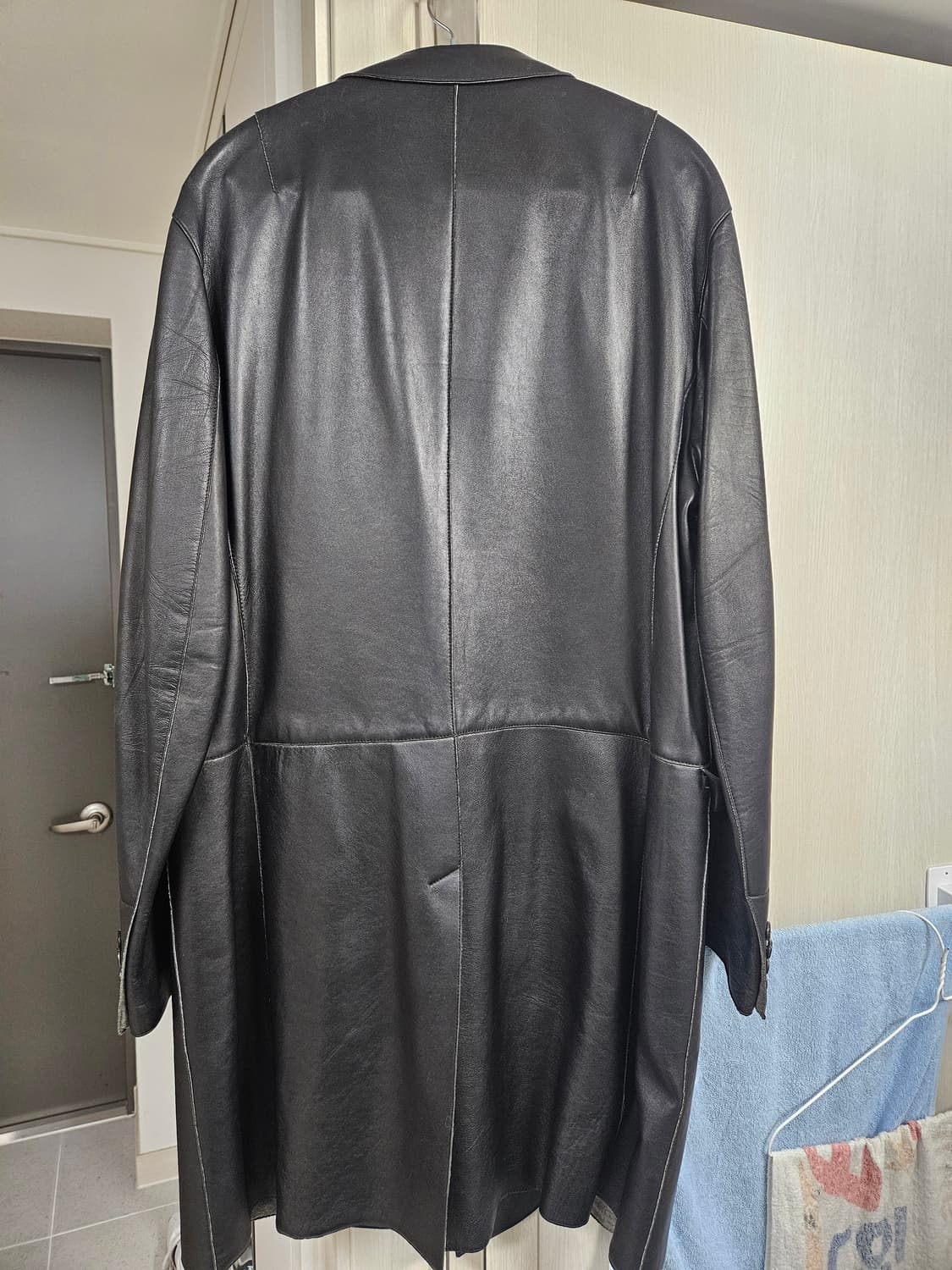 닐바렛 램스킨 레더 싱글 코트 m 상품이미지2