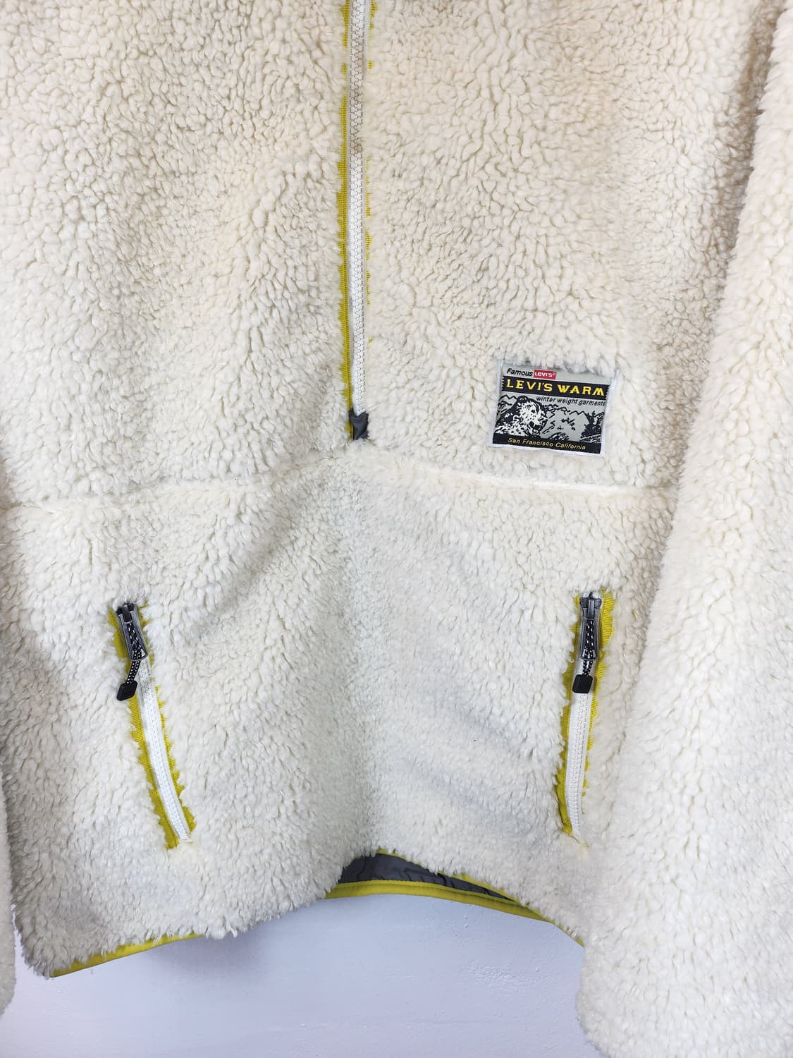 리바이스 LAKESIDE 보아 플리스 재킷  S 90 상품이미지4