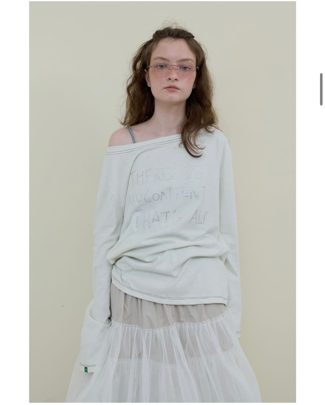 노컨텐츠 오프숄더 롱슬리브 상품이미지1