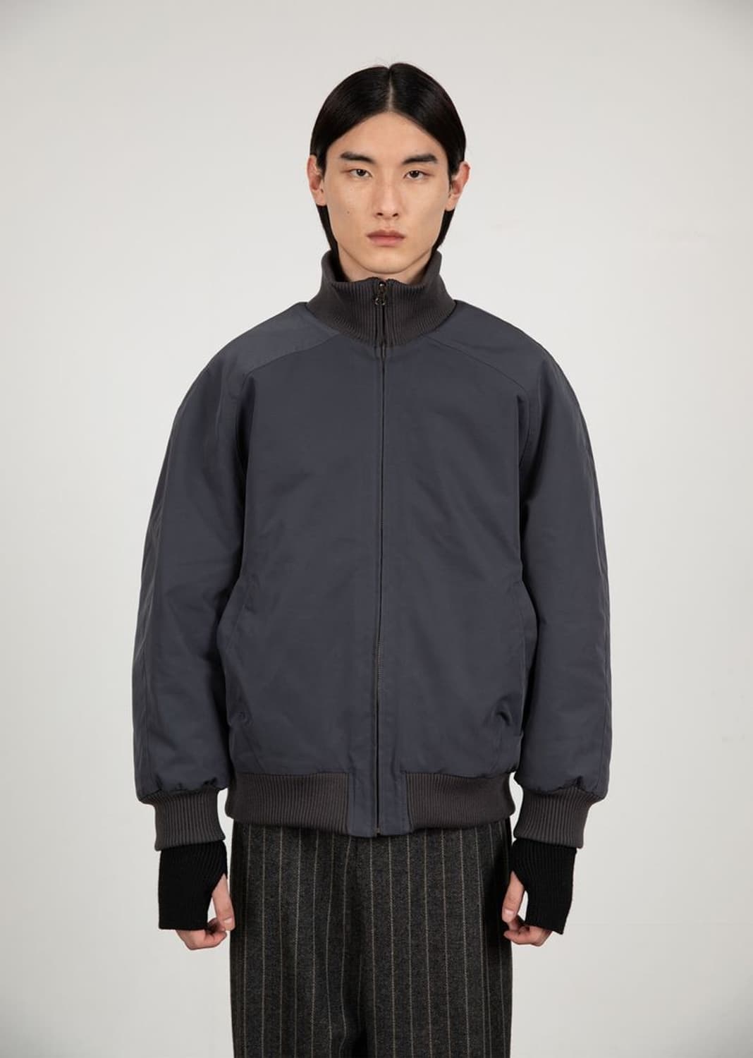 아모멘토 리버서블 블루종 자켓 상품이미지1