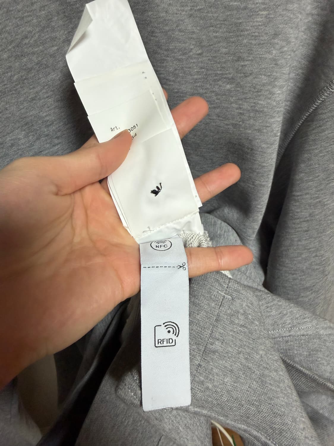 스톤아일랜드 그레이 맨투맨 신형 NFC  상품이미지4