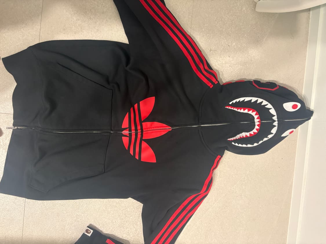 아디다스 베이프 샤크후드 팝니다 상품이미지1