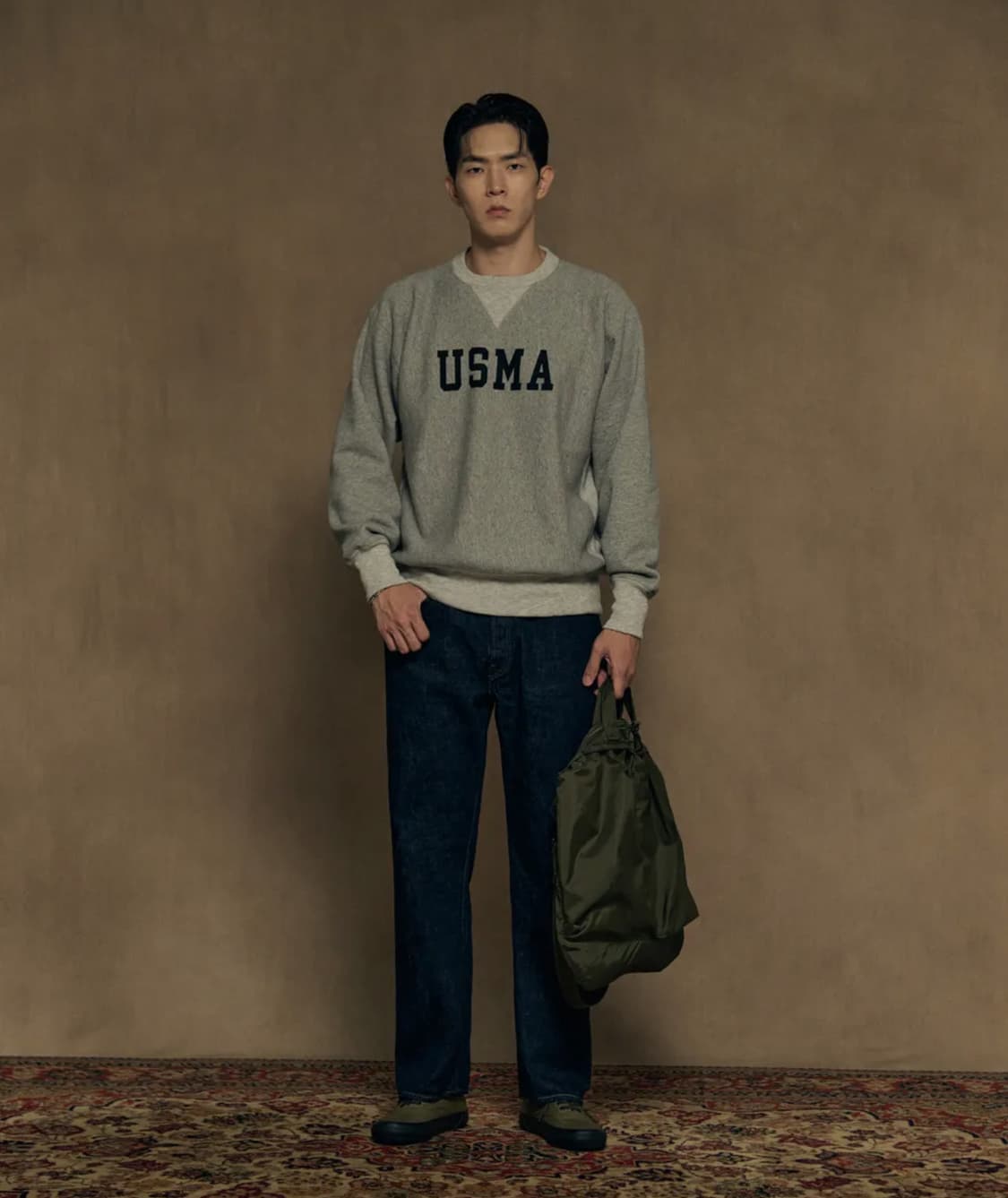 브론슨 USMA 리버스 풀오버 맨투맨  XXL사이즈 상품이미지6