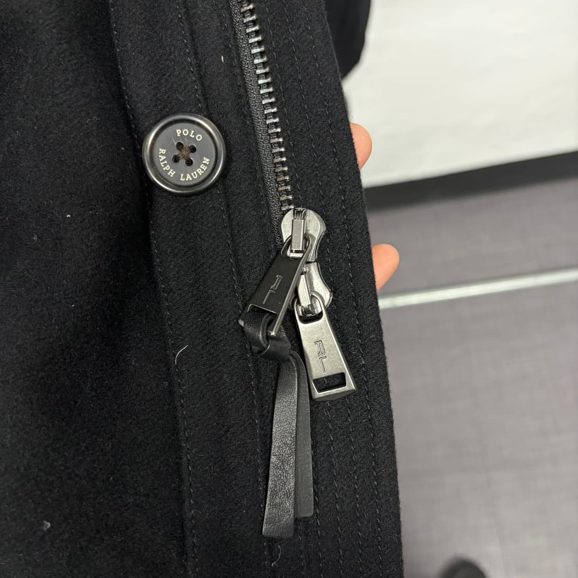 폴로 울 코트 상품이미지4