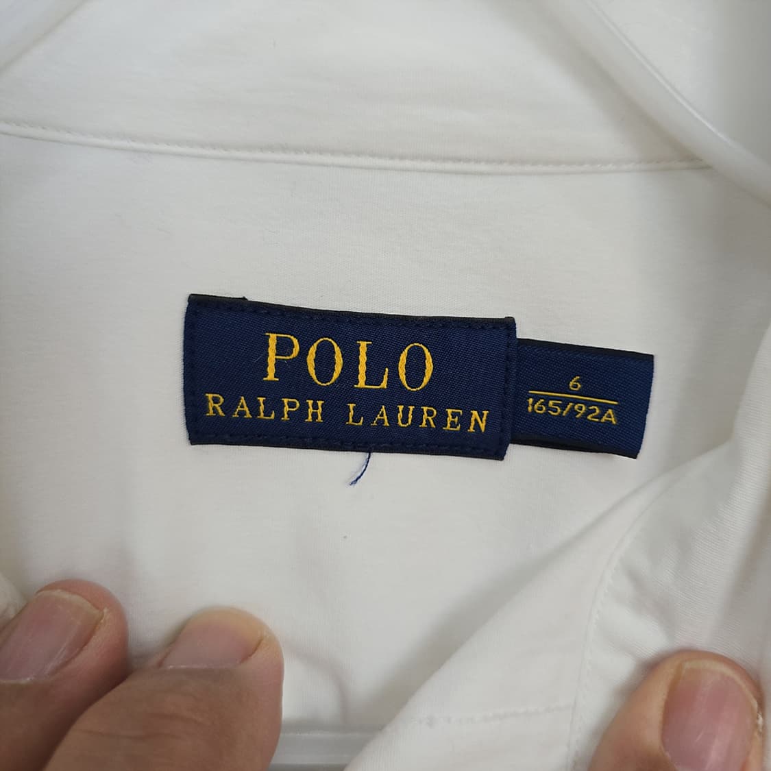 폴로 랄프 로렌 Polo 여성 아이보리 셔츠 165/92A (6) 상품이미지5